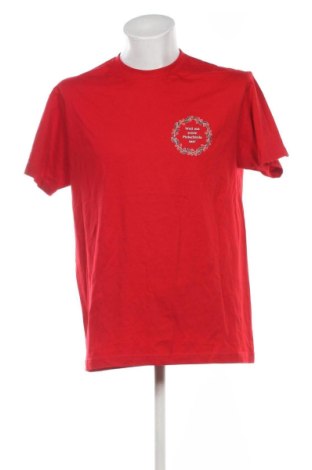 Męski T-shirt Tee Jays, Rozmiar L, Kolor Czerwony, Cena 36,00 zł, #137089209