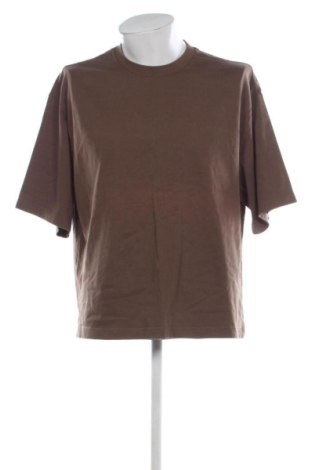 Męski T-shirt H&M, Rozmiar L, Kolor Brązowy, Cena 53,23 zł, #137090125