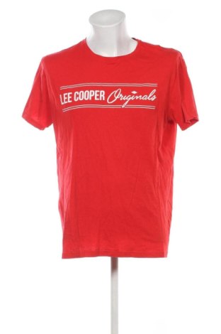 Pánske tričko  Lee Cooper, Veľkosť XXL, Farba Červená, Cena  11,91 €, #137097266