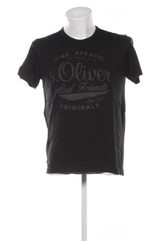 Herren Shirt S.Oliver, Größe M, Farbe Schwarz, Preis 10,99 €, #137098690