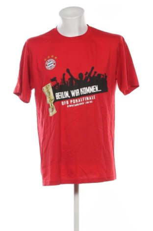 Pánske tričko  FC Bayern Munchen, Veľkosť L, Farba Červená, Cena  11,95 €, #137100885