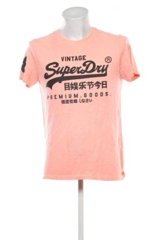 Ανδρικό t-shirt Superdry, Μέγεθος L, Χρώμα Ρόζ , Τιμή 15,99 €, #137102231