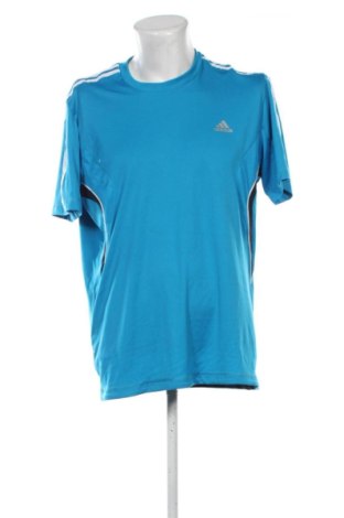 Ανδρικό t-shirt Adidas, Μέγεθος 3XL, Χρώμα Μπλέ, Τιμή 21,99 €, #137105158