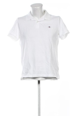 Мъжка тениска Gant, Размер L, Цвят Бял, Цена 28,63 €, #137105250