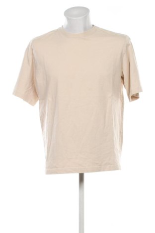 Męski T-shirt H&M, Rozmiar L, Kolor Beżowy, Cena 51,83 zł, #137105378