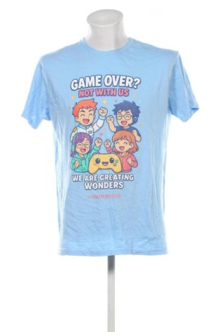 Ανδρικό t-shirt B&C Collection, Μέγεθος XL, Χρώμα Μπλέ, Τιμή 16,42 €, #137105560