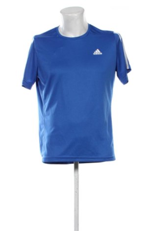 Мъжка тениска Adidas, Размер L, Цвят Син, Цена 17,89 €, #137112703