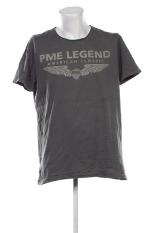 Ανδρικό t-shirt Pme Legend, Μέγεθος XXL, Χρώμα Γκρί, Τιμή 16,99 €, #137112922