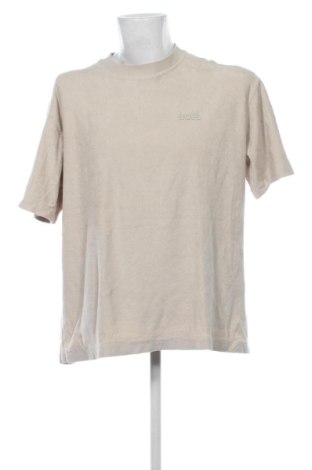 Ανδρικό t-shirt BOSS, Μέγεθος XL, Χρώμα  Μπέζ, Τιμή 39,99 €, #137114505