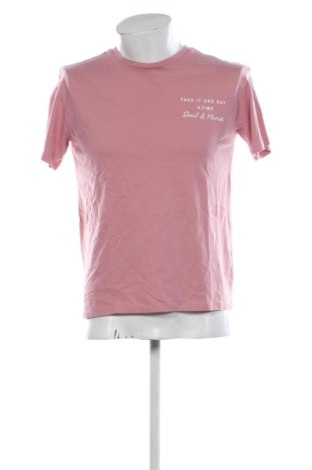Męski T-shirt Xside, Rozmiar S, Kolor Różowy, Cena 41,94 zł, #137117839