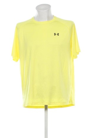 Ανδρικό t-shirt Under Armour, Μέγεθος XL, Χρώμα Κίτρινο, Τιμή 18,99 €, #137119670