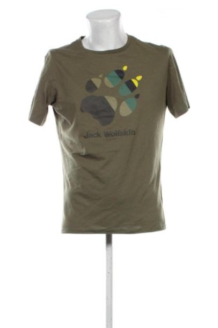 Męski T-shirt Jack Wolfskin, Rozmiar L, Kolor Zielony, Cena 81,99 zł, #137119917