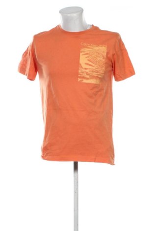Herren Shirt Calvin Klein, Größe S, Farbe Orange, Preis 21,99 €, #137121163