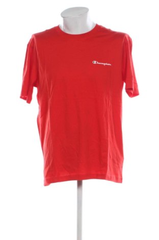 Ανδρικό t-shirt Champion, Μέγεθος L, Χρώμα Κόκκινο, Τιμή 18,99 €, #137127068