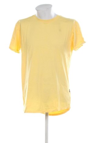 Ανδρικό t-shirt G-Star Raw, Μέγεθος L, Χρώμα Κίτρινο, Τιμή 30,99 €, #137127641