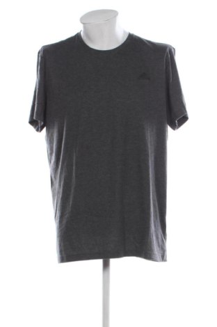 Ανδρικό t-shirt Adidas, Μέγεθος XXL, Χρώμα Γκρί, Τιμή 20,99 €, #137138002