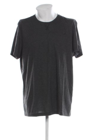 Ανδρικό t-shirt Adidas, Μέγεθος XXL, Χρώμα Γκρί, Τιμή 20,99 €, #137138348
