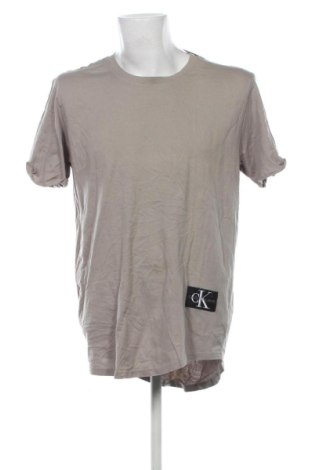 Pánské tričko  Calvin Klein Jeans, Velikost XXL, Barva Béžová, Cena  619,00 Kč, #137139702