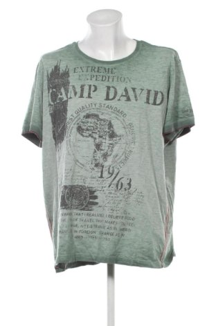 Pánské tričko  Camp David, Velikost 4XL, Barva Zelená, Cena  409,00 Kč, #137144644