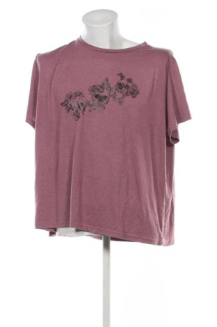 Męski T-shirt SHEIN, Rozmiar 4XL, Kolor Popielaty róż, Cena 41,99 zł, #137145874