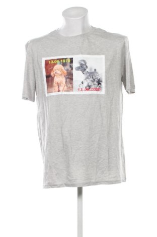 Ανδρικό t-shirt Mauro Ferrini, Μέγεθος XXL, Χρώμα Γκρί, Τιμή 12,99 €, #137146001