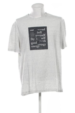 Ανδρικό t-shirt S.Oliver, Μέγεθος XXL, Χρώμα Γκρί, Τιμή 11,99 €, #137150392