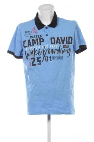 Pánské tričko  Camp David, Velikost XXL, Barva Modrá, Cena  589,00 Kč, #137151417