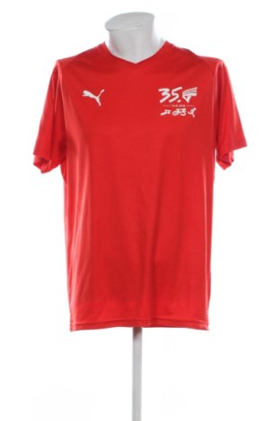 Tricou de bărbați PUMA, Mărime XL, Culoare Roșu, Preț 36,74 Lei, #136955235