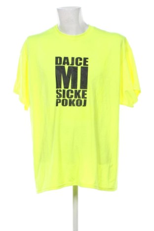 Мъжка тениска Gildan, Размер XXL, Цвят Жълт, Цена 17,00 €, #137016524