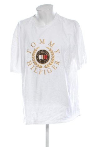 Męski T-shirt Tommy Hilfiger, Rozmiar 3XL, Kolor Biały, Cena 117,99 zł, #137049412
