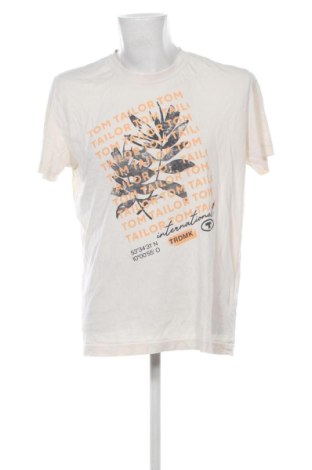 Мъжка тениска Tom Tailor, Размер XL, Цвят Екрю, Цена 14,00 €, #137049680