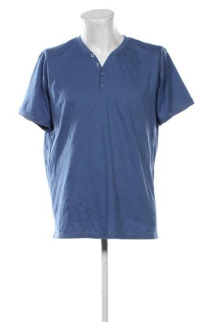 Męski T-shirt Jean Pascale, Rozmiar XXL, Kolor Niebieski, Cena 60,99 zł, #137051042
