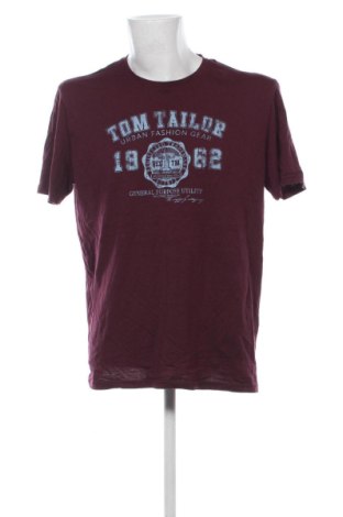 Ανδρικό t-shirt Tom Tailor, Μέγεθος XXL, Χρώμα Κόκκινο, Τιμή 10,99 €, #137053529