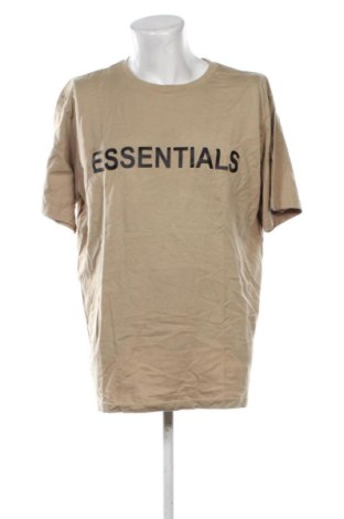 Męski T-shirt Fear of God, Rozmiar XXL, Kolor Beżowy, Cena 104,99 zł, #137057016