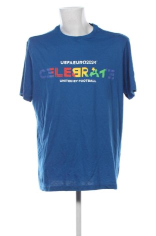 Tricou de bărbați Kiabi, Mărime XXL, Culoare Albastru, Preț 57,99 Lei, #137060242