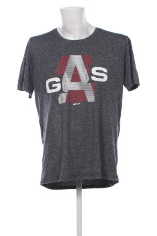 Męski T-shirt Gas, Rozmiar XXL, Kolor Szary, Cena 81,99 zł, #137060426