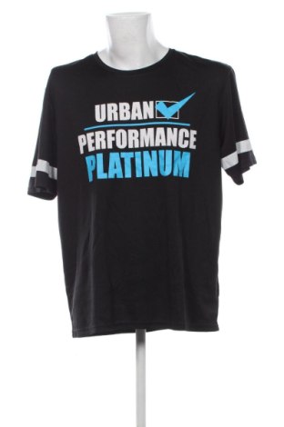 Męski T-shirt Platinum, Rozmiar XXL, Kolor Czarny, Cena 50,99 zł, #137061978