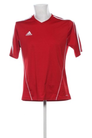 Męski T-shirt Adidas, Rozmiar L, Kolor Czerwony, Cena 90,99 zł, #137070049