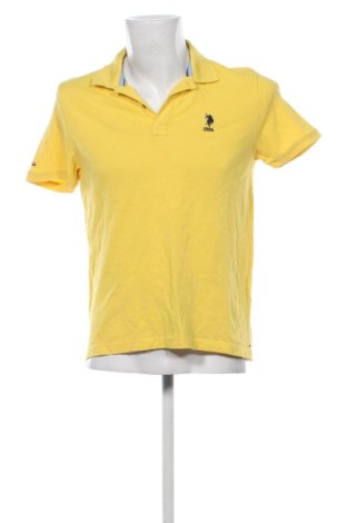 Ανδρικό t-shirt U.S. Polo Assn., Μέγεθος M, Χρώμα Κίτρινο, Τιμή 11,24 €, #137076937
