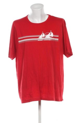 Tricou de bărbați Marks & Spencer, Mărime XXL, Culoare Roșu, Preț 46,99 Lei, #137095994