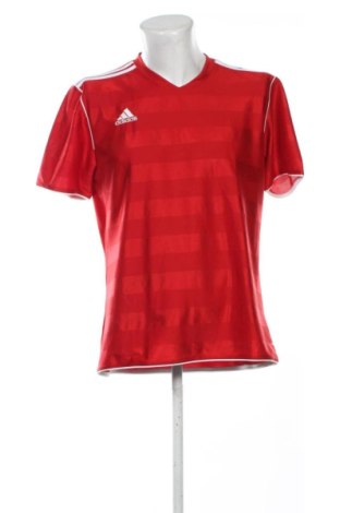 Pánské tričko  Adidas, Velikost L, Barva Červená, Cena  429,00 Kč, #137103850