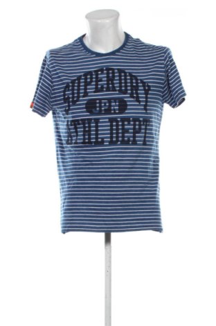 Мъжка тениска Superdry, Размер M, Цвят Син, Цена 14,82 €, #137104657