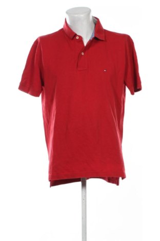 Pánské tričko  Tommy Hilfiger, Velikost XL, Barva Červená, Cena  1 029,00 Kč, #137104680