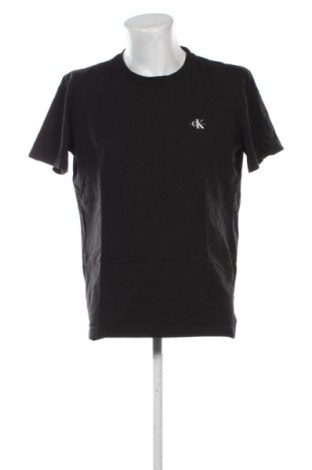Мъжка тениска Calvin Klein Jeans, Размер XL, Цвят Черен, Цена 39,88 €, #137107880