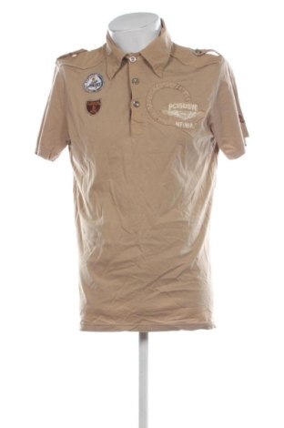 Męski T-shirt Unbranded, Rozmiar XXL, Kolor Beżowy, Cena 46,57 zł, #137118424