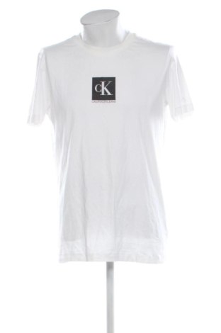 Tricou de bărbați Calvin Klein Jeans, Mărime XXL, Culoare Alb, Preț 244,76 Lei, #137119368