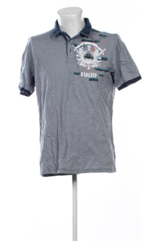 Ανδρικό t-shirt Campione del Garda, Μέγεθος XL, Χρώμα Μπλέ, Τιμή 12,99 €, #137123838