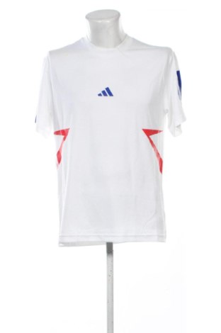Herren T-Shirt Adidas, Größe M, Farbe Weiß, Preis € 13,99, #137130701
