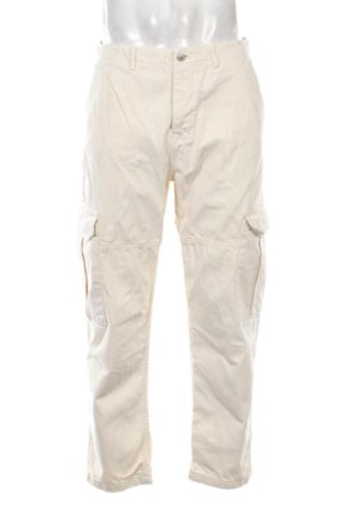 Blugi de bărbați Zara, Mărime M, Culoare Ecru, Preț 97,00 Lei, #136927771