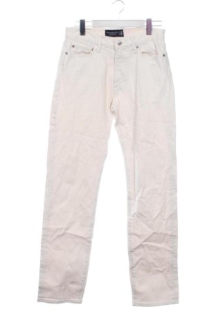 Blugi de bărbați Abercrombie & Fitch, Mărime XS, Culoare Ecru, Preț 106,99 Lei, #137084909